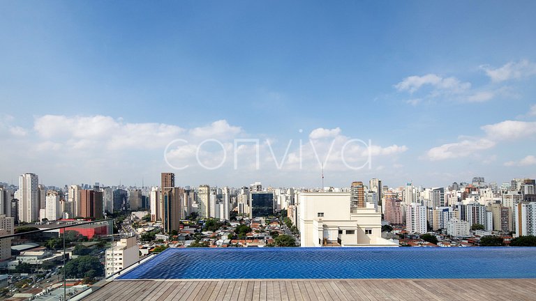 HI063 Apartamento novinho no Huma Itaim