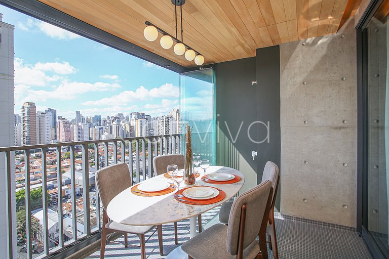 HI182 Apartamento novinho no Huma Itaim