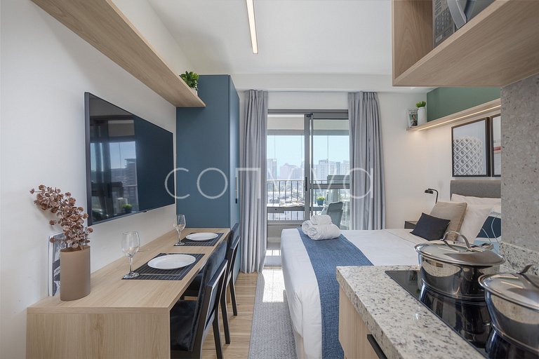 MY093 Beautiful studio 290m from the metro