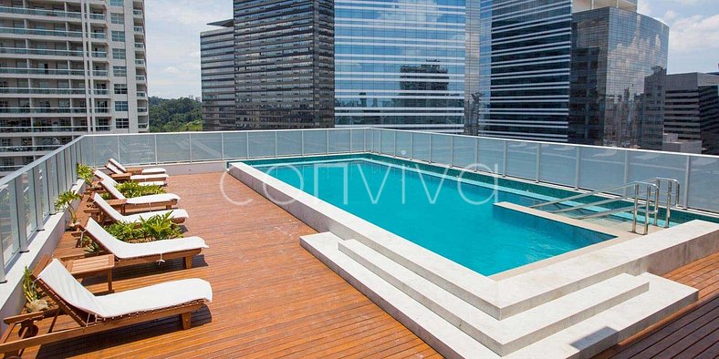 ADB0203 Brand new apartment near Morumbi Shopping