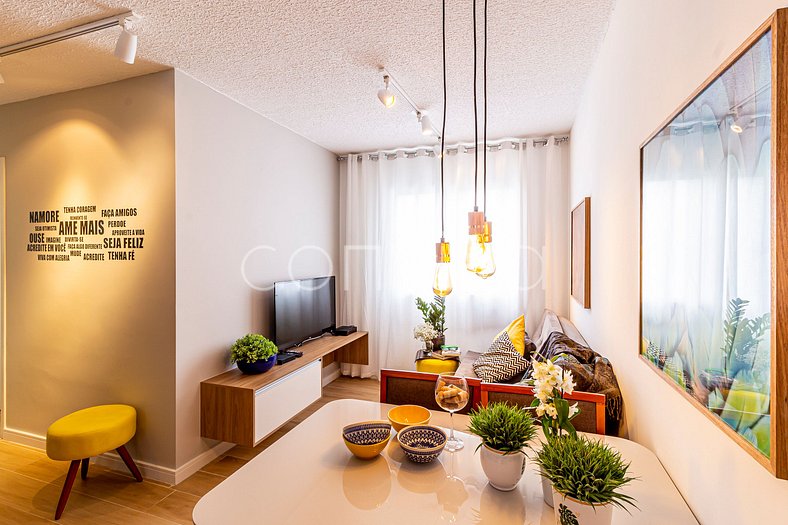 FC609 Two bedroom apartment in Frei Caneca street