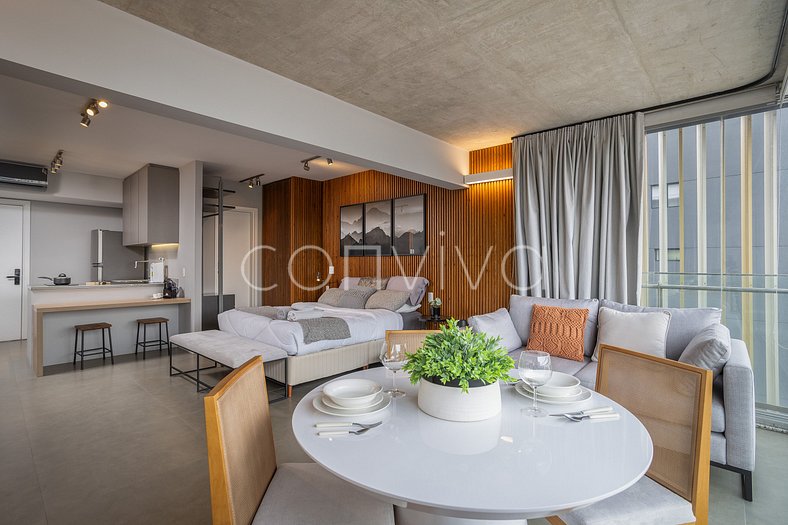 FI143 Stunning apartment at Forma Itaim