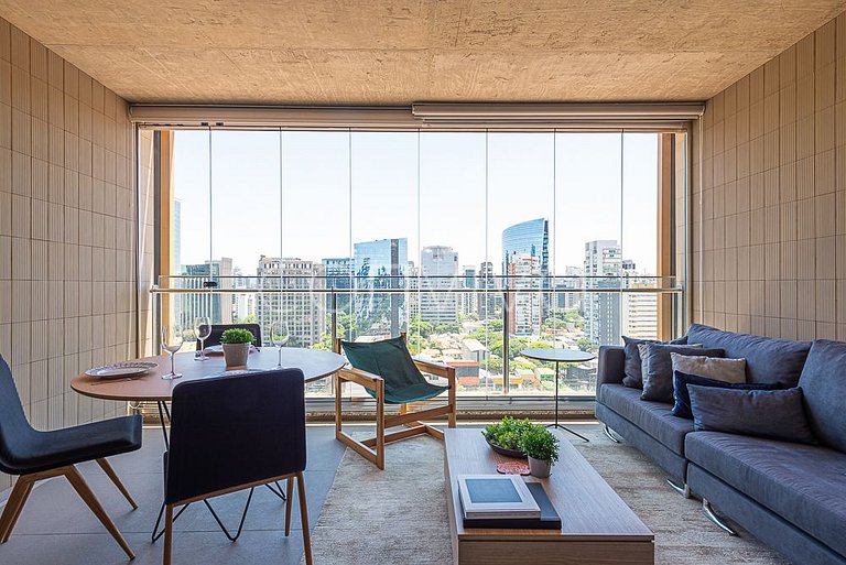 FI155 Studio with incredible view in Forma Itaim