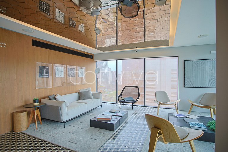 FI173 Elegant studio apartment Itaim Bibi