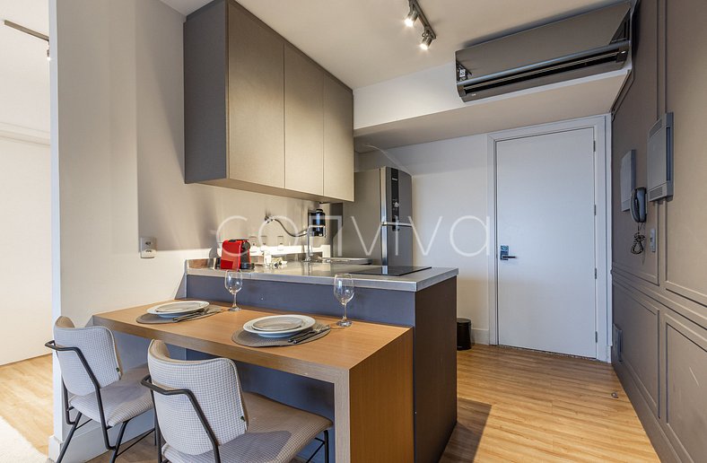 FI185 High standard 90m² apartment in Itaim