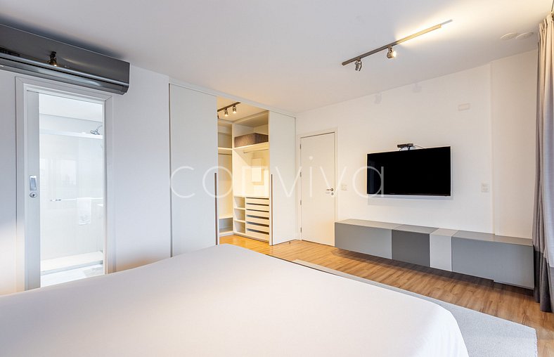 FI185 High standard 90m² apartment in Itaim