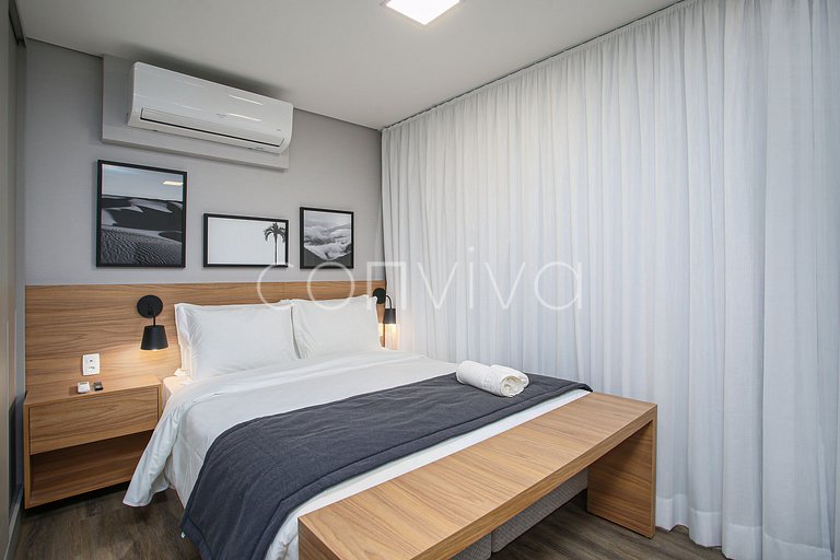 HI182 Apartamento novinho no Huma Itaim