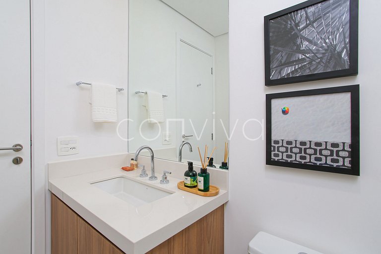 HI182 Apartamento novinho no Huma Itaim