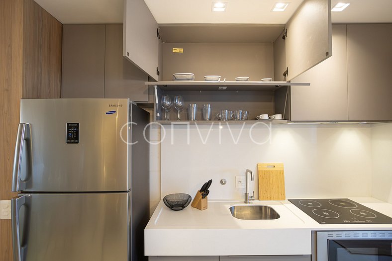 HOE1201 High standard apartment at Vila Olímpia