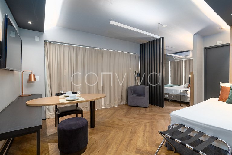 SDR1001 Apartamento moderno na Praça da República