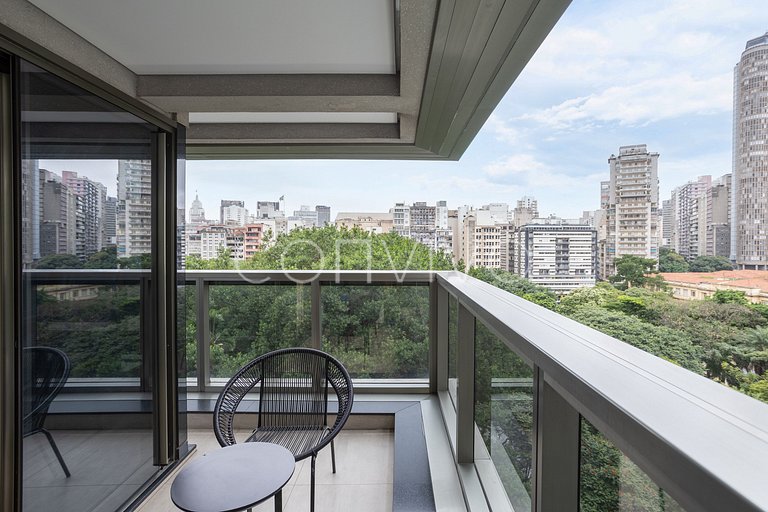 SDR1001 Apartamento moderno na Praça da República