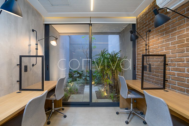 SUP044 Modern studio w/ easy access to Av Paulista