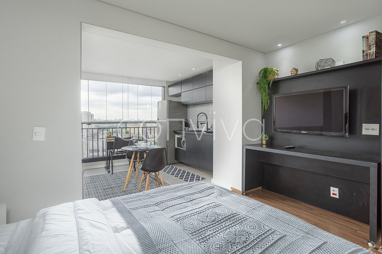 VNBR1107 New, modern studio in Bom Retiro