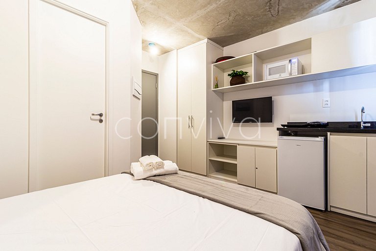 VNBR801 Apartamento minimalista en Bom Retiro