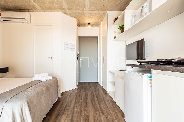 VNBR801 Apartamento minimalista en Bom Retiro