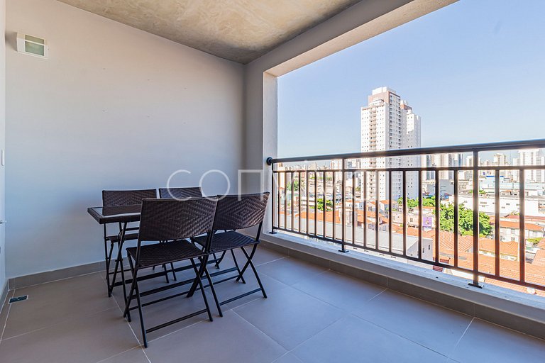 VNBR806 Apartamento minimalista en Bom Retiro