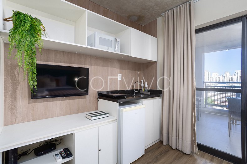 VNBR908 Apartamento minimalista en Bom Retiro