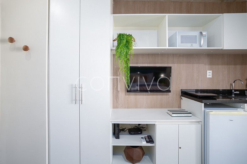 VNBR908 Apartamento minimalista en Bom Retiro