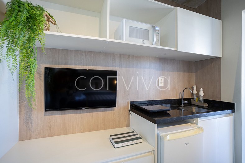 VNBR908 Apartamento minimalista en Bom Retiro