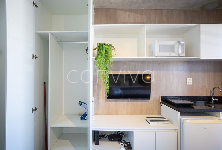 VNBR908 Apartamento minimalista en Bom Retiro