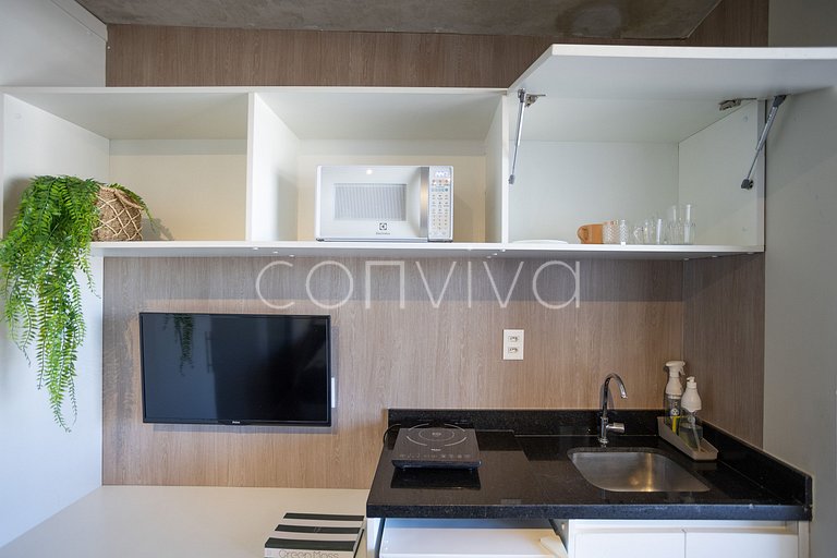 VNBR908 Apartamento minimalista en Bom Retiro