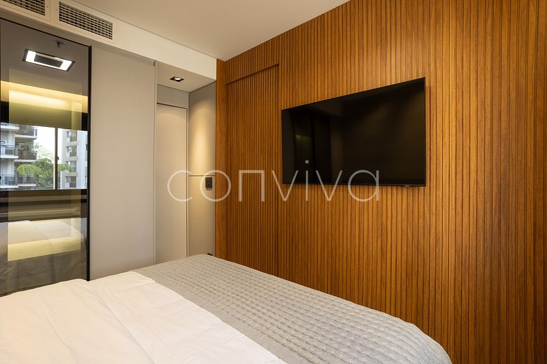 WVO1207 Luxury hotel apartment in Vila Olímpia